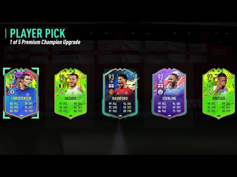 OPENING A FUTTIES ULTIMATE CHAMPIONS UPGRADE PICK! 97+ PLAYER!! FIFA21​​​​​​​​​​​​​​​​ ULTIMATE TEAM