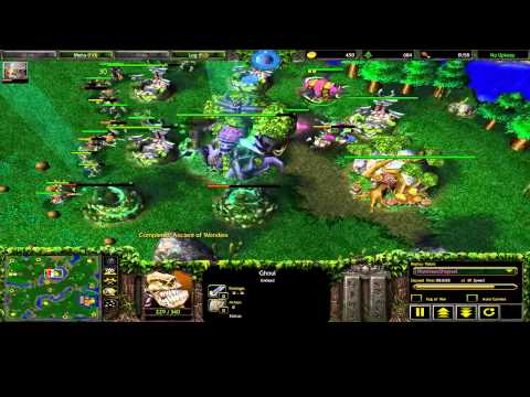 Warcraft 3 Audio Commentary #9 Huntressshaped (Elf) v MACHINE (UD)