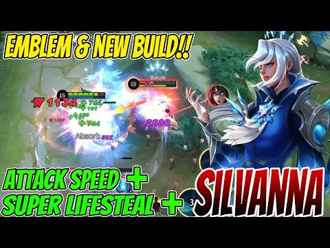 SILVANA BROKEN BURST BUILD BULLY ENEMY IN OFFLANER - Silvanna Best Build 2023 ~ MLBB