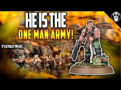 The LAST Classic Guard Character Standing! Its Time for Sly Marbo! | Warhammer 40,000