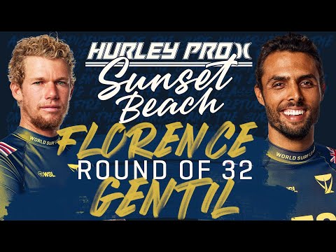 John John Florence vs Ian Gentil | Hurley Pro Sunset Beach 2023 - Round of 32 Heat Replay