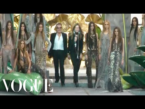 Roberto Cavalli Video Ready to Wear Spring 2011 Vogue Fashion Week Runway Show