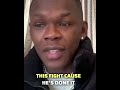 Adesanya expects Pereira to attack him when they fight at #UFC281 ?