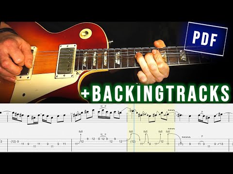 How to Play - Gimme Shelter by The Rolling Stones - Mick Taylor's BEST 72' Live Solo [+TAB]