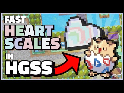 A Guide to FAST & EASY Heart Scales in Pokemon HeartGold & SoulSilver