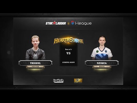 [RU] ThijsNL vs Neirea | SL i-League Hearthstone StarSeries Season 3 (12.05.2017)