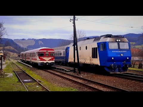 Trenuri de călători în gara Bratca ( 03. February.2021.)