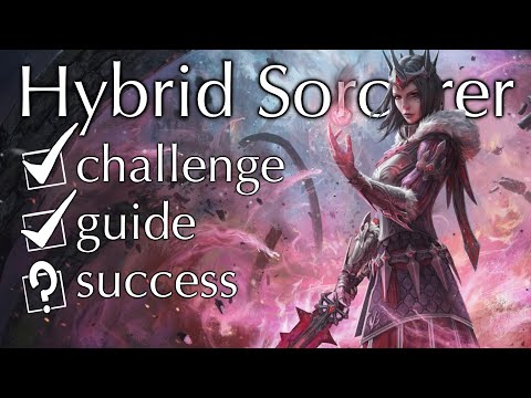 ESO - The Ruiner - Unique Solo Hybrid Sorcerer - Build Guide and Challenge - Ascending Tide DLC