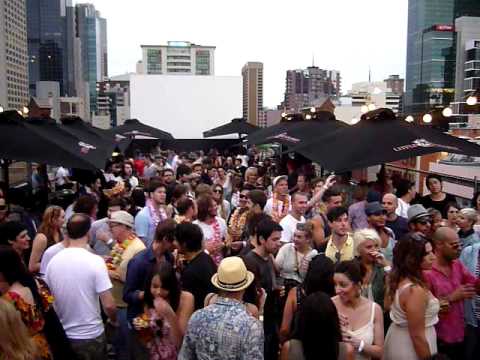 DJ HARVEY & DJ GARTH @ BAMBOO HOUSE DE FROST ROOFTOP PARTY MELBOURNE 2011