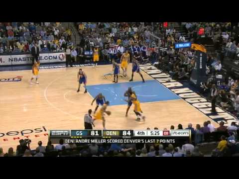 NBA CIRCLE - Golden State Warriors Vs Denver Nuggets Highlights 20 April 2013 NBA Playoffs 2013