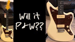 Video thumbnail for Will it P&W? - Tagima TW-61 Woodstock Series Jazzmaster by PJ and the Beard
