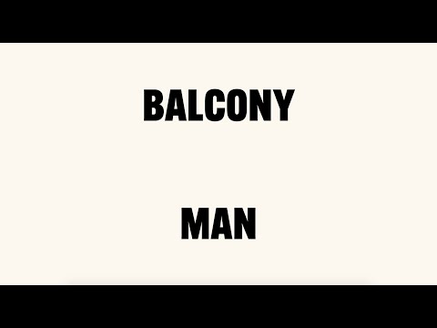 Nick Cave & Warren Ellis - Balcony Man (Official Lyric Video)