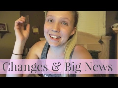 Weekend Vlog│CHANGES AND BIG NEWS! Video