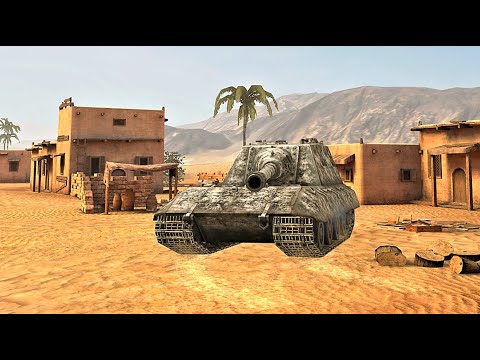 World of Tanks Blitz Jg.Pz.E100 - 5 Kills 6,4K Damage