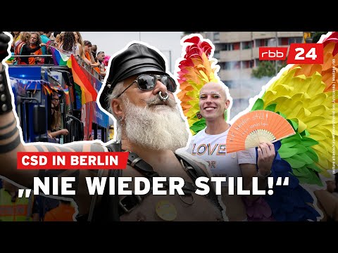 Hunderttausende demonstrieren beim Christopher Street Day in Berlin