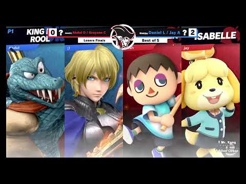 Memorial Mash #4 - Abdul / ;) vs. Dish / jay - Losers' Finals (Doubles)