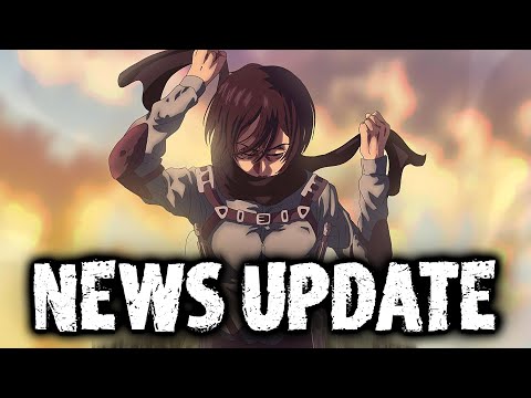 AOT NEWS UPDATE !!! - Attack On Titan Season 4 Part 3 Cour 2