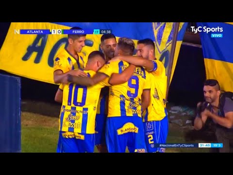 Atlanta 2 Ferro 1 - GOLES Y RESUMEN - Primera Nacional 2019/20