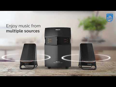 Multimedia Speaker System Philips Mms2550f PHILIPS MMS2550B/94