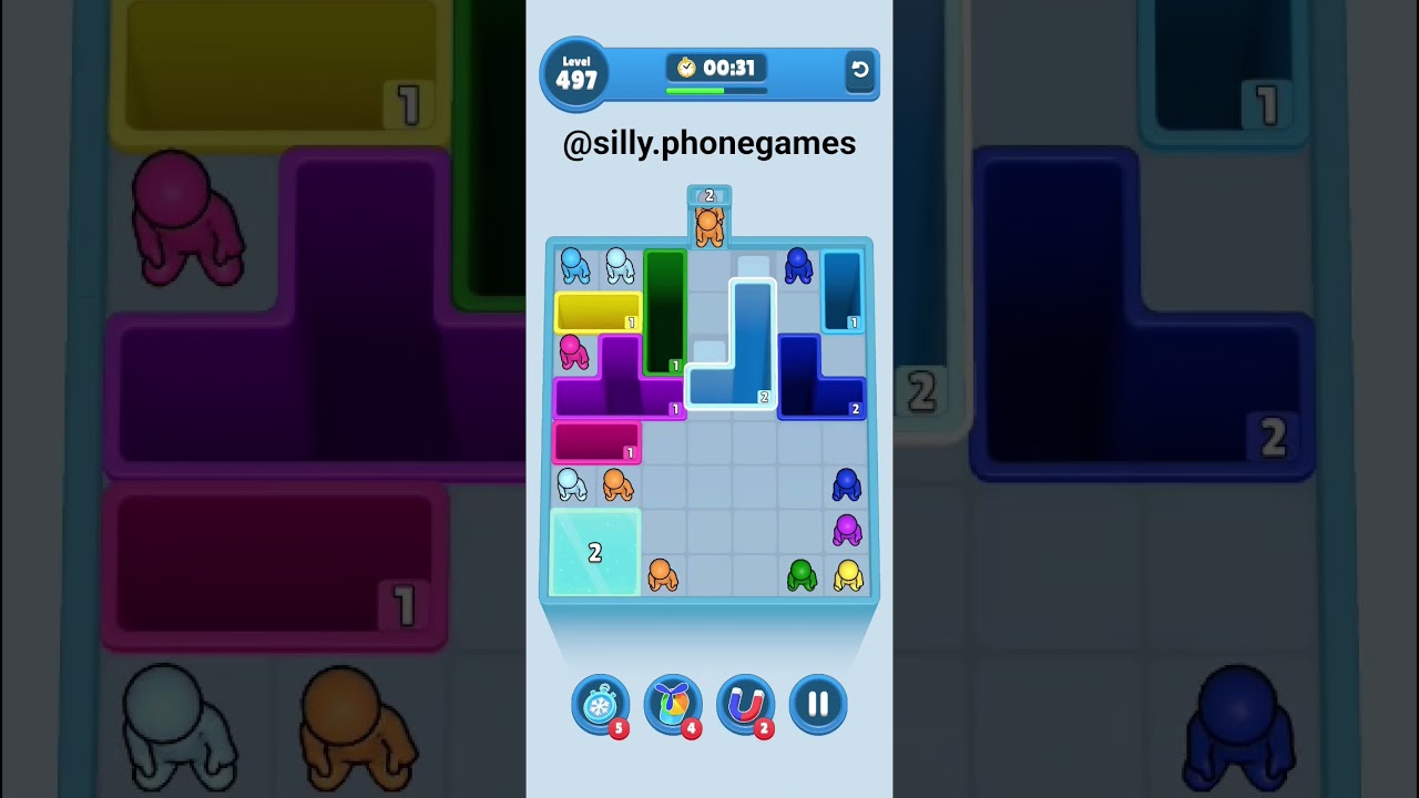 Drop Away Level 497 Walkthrough Solution