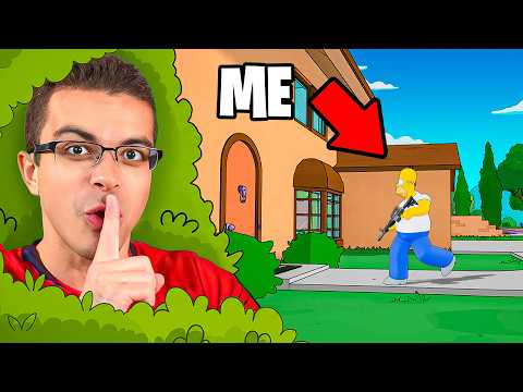 Nick Eh 30 Snuck Into My Simpsons Hide & Seek!