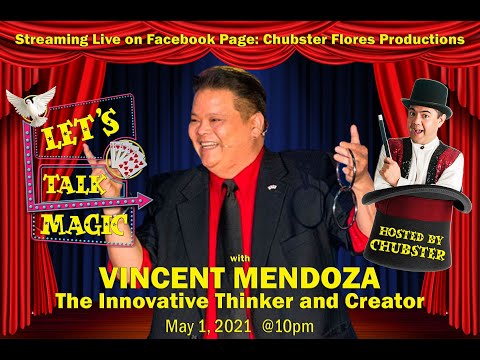LET'S TALK MAGIC EP 11   VINCENT MENDOZA