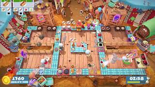 Overcooked2 COC3-4 6168 55orders 4Players (Green)