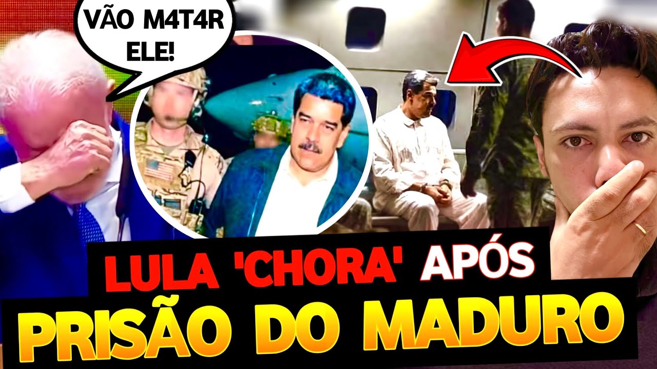 MADURO CHEGOU NA PRISÃO! O q tão fazendo com ele na cela até o diabo tem pena, pode ter certeza 