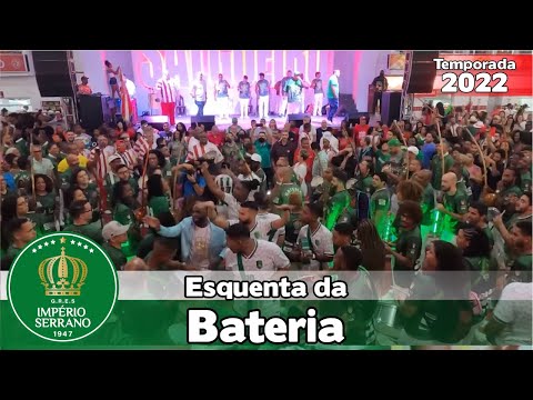 Império Serrano 2022 | Esquenta da bateria no Salgueiro Convida #SC22
