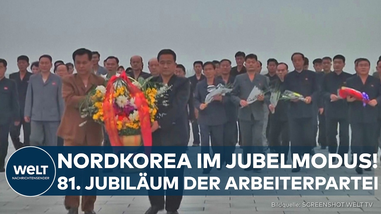 NORDKOREA FEIERT POMPÖS: Machtdemonstration und Massenfeiern – Nordkorea zelebriert Staatspartei!