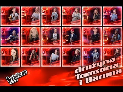 The Voice Kids 2 Polska | Drużyna Tomsona i Barona