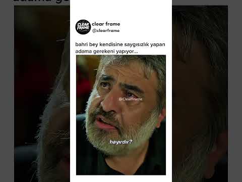 bahri bey kendisine saygısızlık yapan adama gerekeni yaptı...