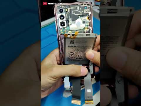 SAMSUNG NOTE 20 5G BATTERY REPLACEMENT #samsung #note20