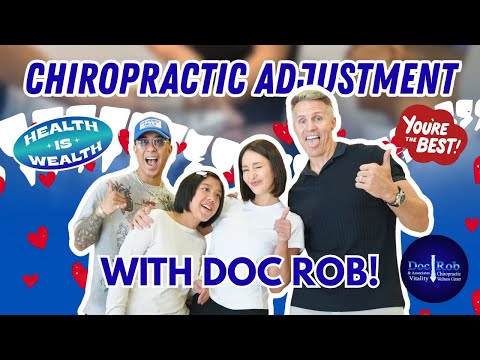 Fixing Katie’s back with Doc Rob