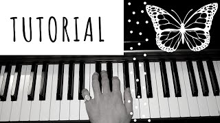 ULTIMO - Farfalla Bianca | Tutorial per pianoforte