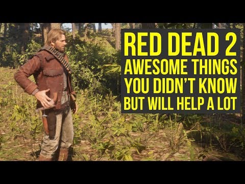 Red Dead Redemption 2 Tips AWESOME THINGS You Likely Didn't Know, But Will Help (RDR2 Tips)