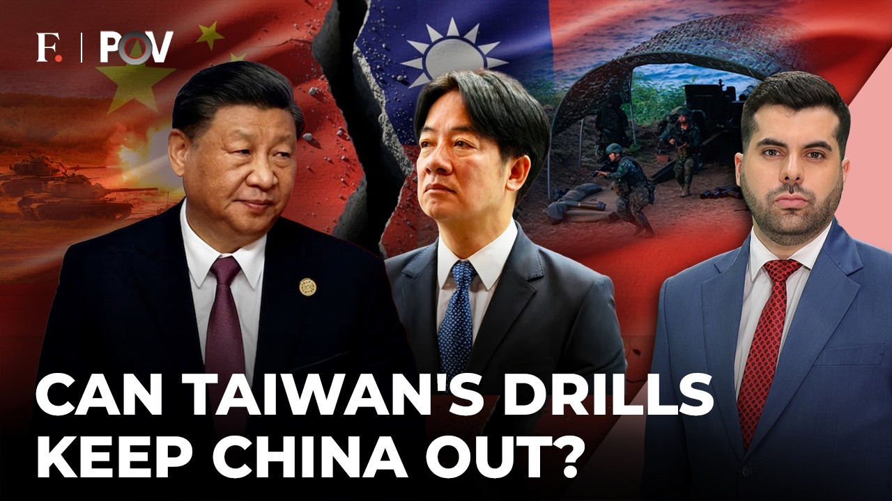 China's 'Invasion' Fears Drive Massive Military Drills In Taiwan | Expert Explains | Firstpost PoV