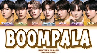 Download lagu [AI COVER] How Would ENHYPEN (OT7)  Sing 'BOOMPALA' By LE SSERAFIM | Color Coded Lyrics mp3