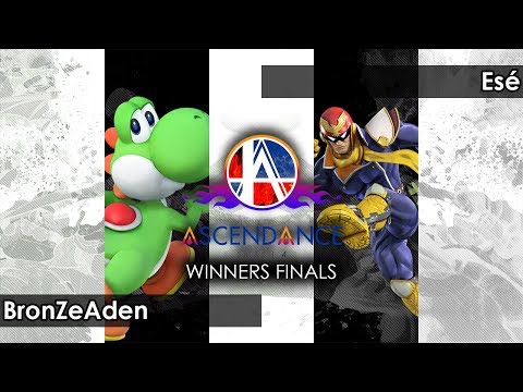Smash 4: BronZeAden (Yoshi/Robin) V Esé (Captain Falcon) - Ascendance 71 Tournament SSB4