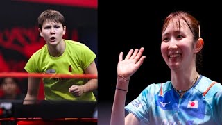 全日本王者・早田ひな 元ヨーロッパ女王に完勝！ベスト16入り【卓球 シンガポールスマッシュ】