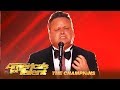 Paul Potts: Britain's Champion WOWS America With Tribute To Neal Boyd | AGT Champions