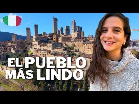 ESTE PUEBLO de ITALIA NOS VOLÓ LA CABEZA [San Gimignano]