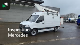 رافعة السلة التلسكوبية Mercedes-Benz Sprinter 316 CDI Hoogwerker 11m Trekhaak 160PK Airco Crusie Came | صورة 4 - Machineryline