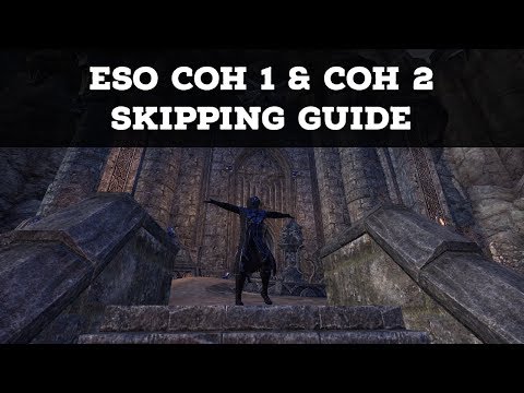 ESO dungeon skipping / speed guide - Crypt of Hearts I & Crypt of Hearts II