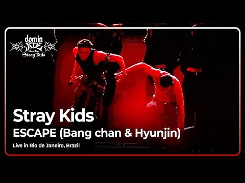 ESCAPE (Bang Chan & Hyunjin) - Stray Kids dominATE (Rio de Janeiro, Brazil)