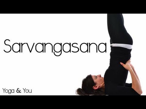 YouTube video about How to do Sarvangasana (Shoulder Stand Pose)