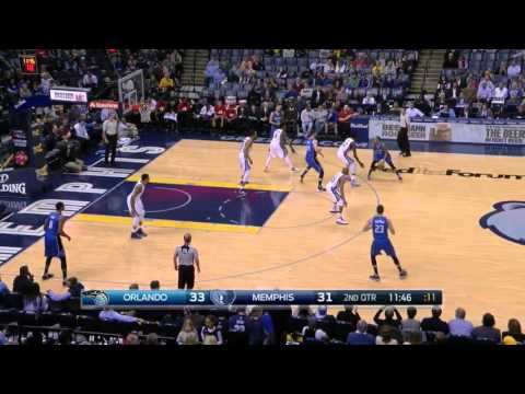 Mario Hezonja vs Memphis Grizzlies 25.01.2016 (5Pts)