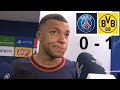 Kylian Mbappe Interview Post PSG 0 vs 1 Borussia Dortmund 07/05/2024