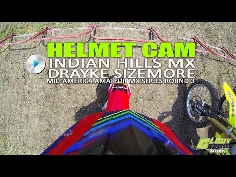 HELMET CAM: Drayke Sizemore Indian Hills MX MAMS