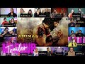 ANIMAL - Trailer Reaction Mashup 😎🇮🇳 - Ranbir Kapoor | Rashmika M, Anil K, Bobby D | Sandeep Vanga